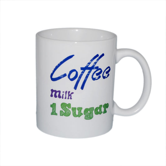 Personalised Mug – Custom Coffee and Sugars Cup | Ashton and Finch