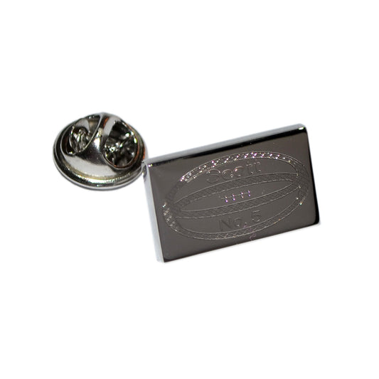 Rugby Ball Design Personalised Lapel Pin Badge