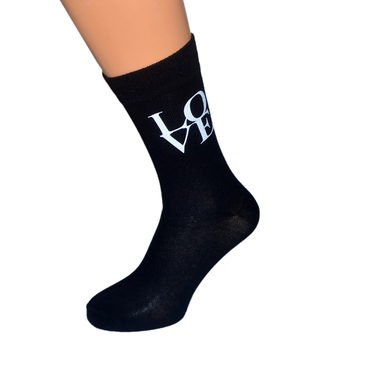 Love Design Mens Black Socks| Ashton and Finch