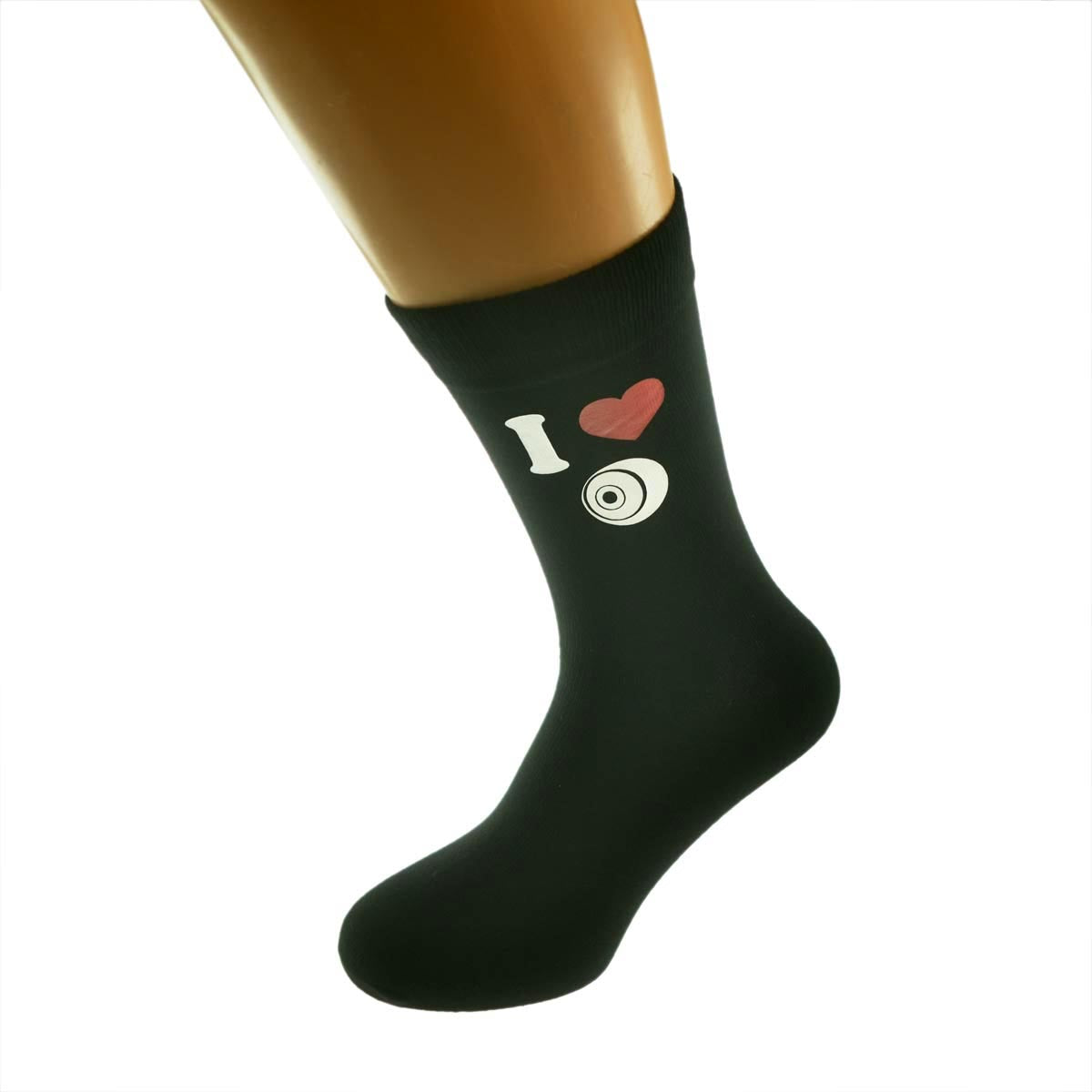 I Love Bowls Mens Socks With Picture Design| Ashton and Finch