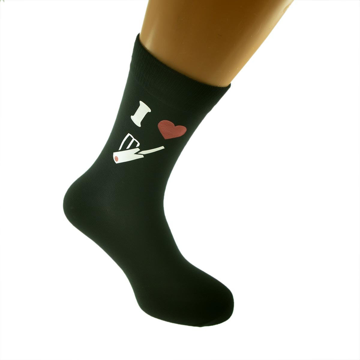 I Love Cricket Picture Design Socks| Ashton and Finch