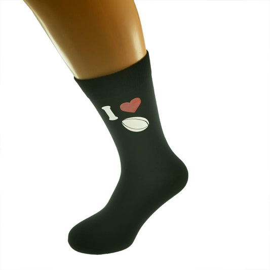 I Love Rugby Picture Design Socks| Ashton and Finch