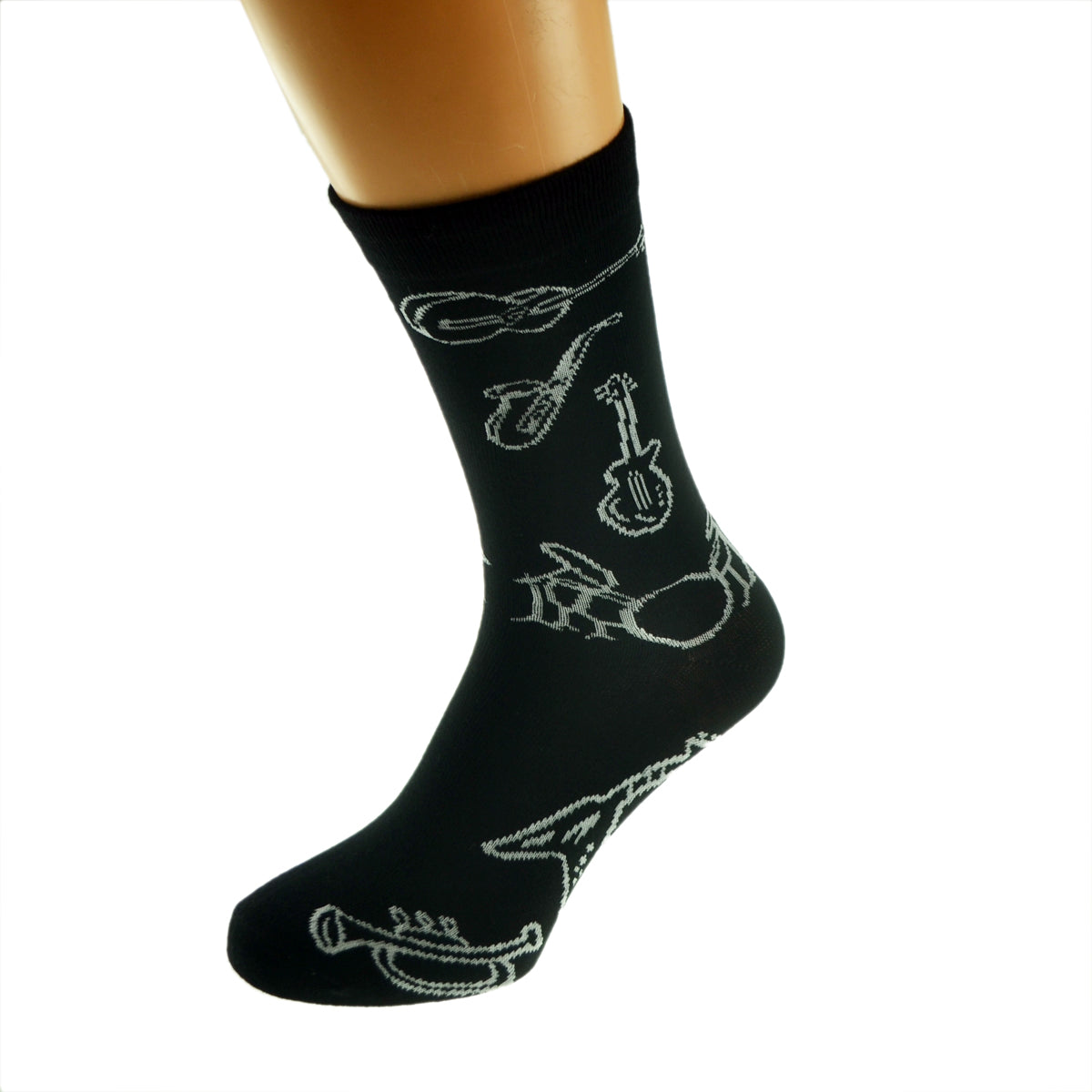 Pair Of Musical Instruments Music Socks| Ashton and Finch