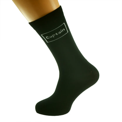 Nautical Captain Cotton Socks| Ashton and Finch