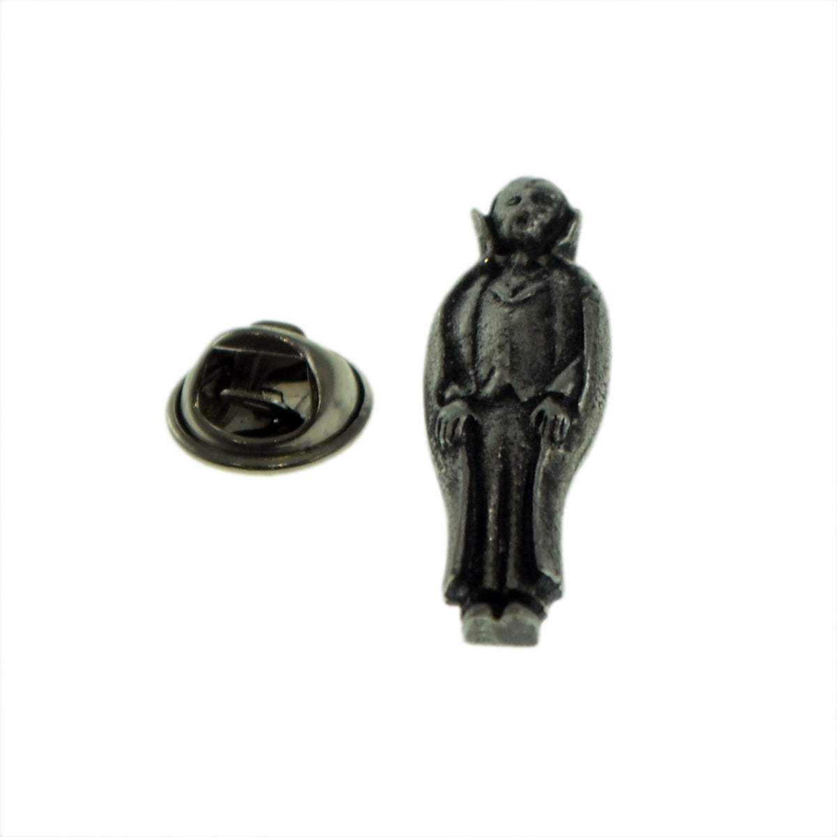 Vampire Dracula English Made Pewter Lapel Pin Badge