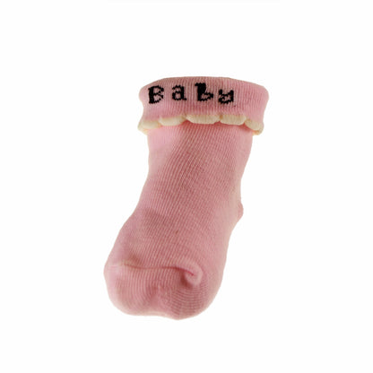 Baby Girl Pink Socks| Ashton and Finch