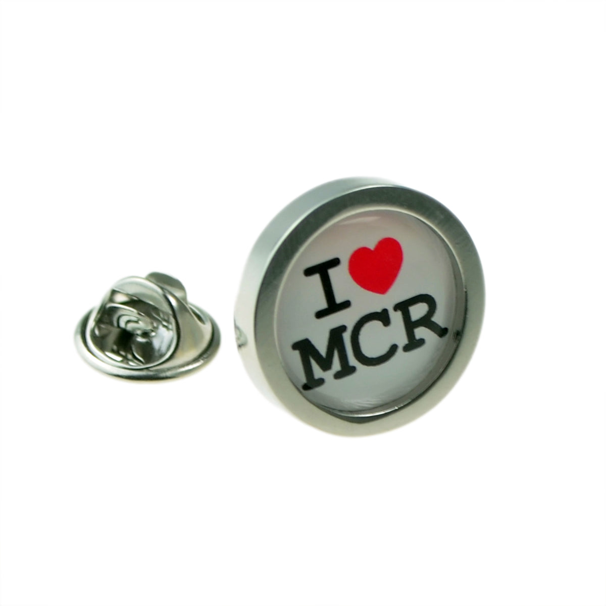 I Love Manchester Lapel Pin Badge