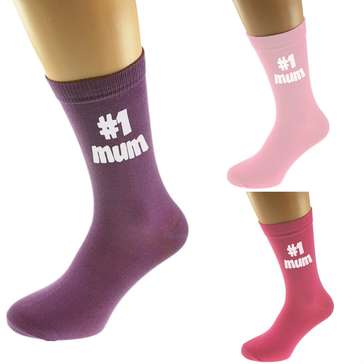 #1 Mum Socks For Your Number One Mum| Ashton and Finch