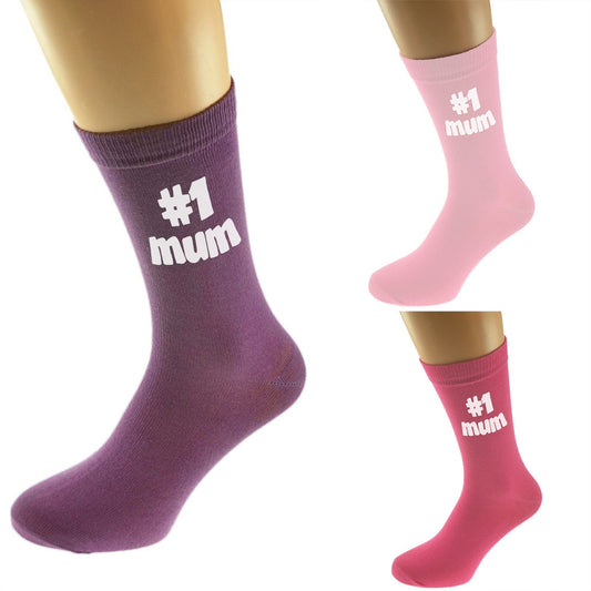 #1 Mum Socks For Your Number One Mum| Ashton and Finch