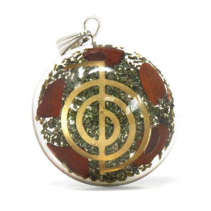 Symbolic Power Dome Orgonite Power Pendant