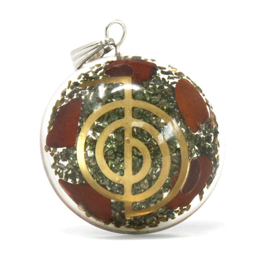 Symbolic Power Dome Orgonite Power Pendant