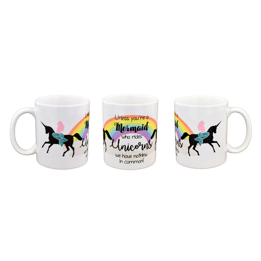 Mermaid and Unicorn Mug – Funny Quote Coffee Cup | Ashton and Finch