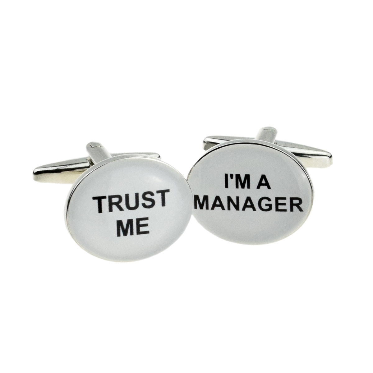 Trust me I'm a Manager Cufflinks | Ashton and Finch