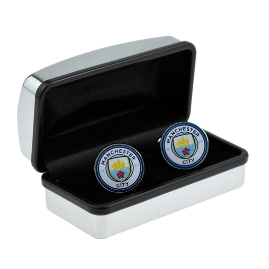 Official Branded Manchester City Football Club Cufflinks | Ashton and Finch