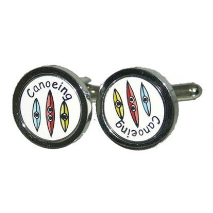 Canoeing Canoe Cufflinks | Ashton and Finch