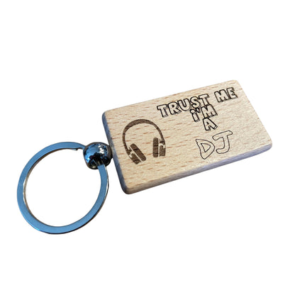 Trust Me, I'm a DJ Keyring Gift  | Ashton and Finch