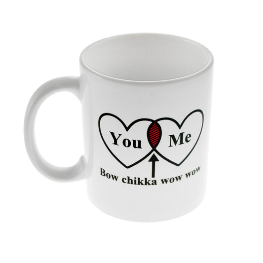 Romantic Mug – You and Me Heart Bow Chikka Cup | Ashton and Finch