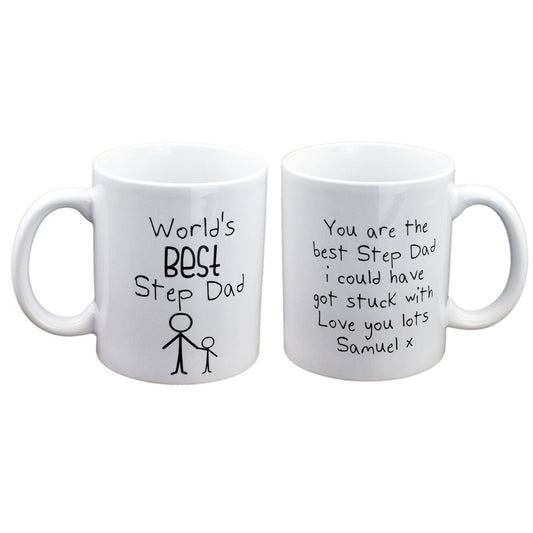 Personalised Step Dad Mug – Worlds Best Custom Cup | Ashton and Finch