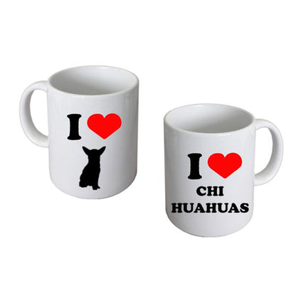 Chihuahua Mug – I Love Chihuahuas Coffee Cup | Ashton and Finch