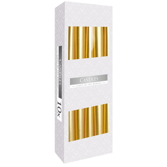 Gold Taper Candle