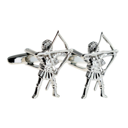 Archer  Bow & Arrow Archery Sport Cufflinks | Ashton and Finch