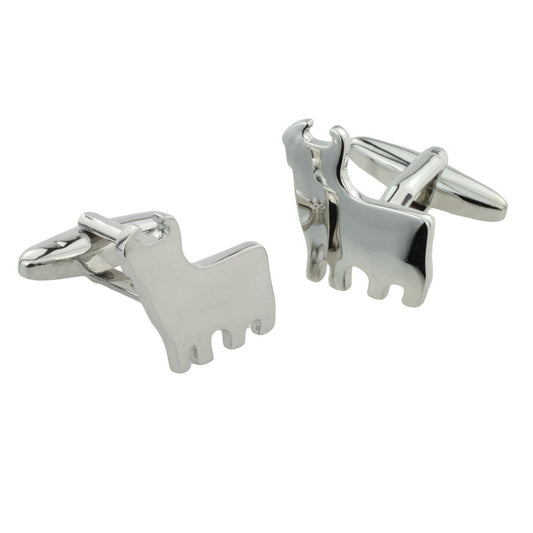 Stylised Bull Cufflinks | Ashton and Finch
