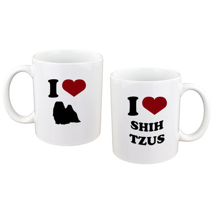 Shih Tzu Mug – I Love Shih Tzus Coffee Cup | Ashton and Finch