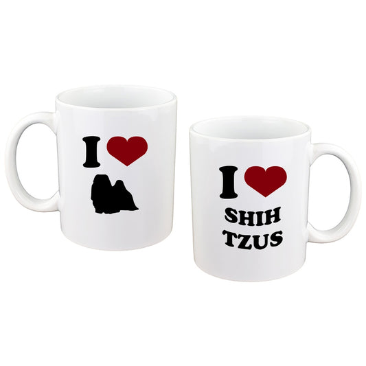 Shih Tzu Mug – I Love Shih Tzus Coffee Cup | Ashton and Finch