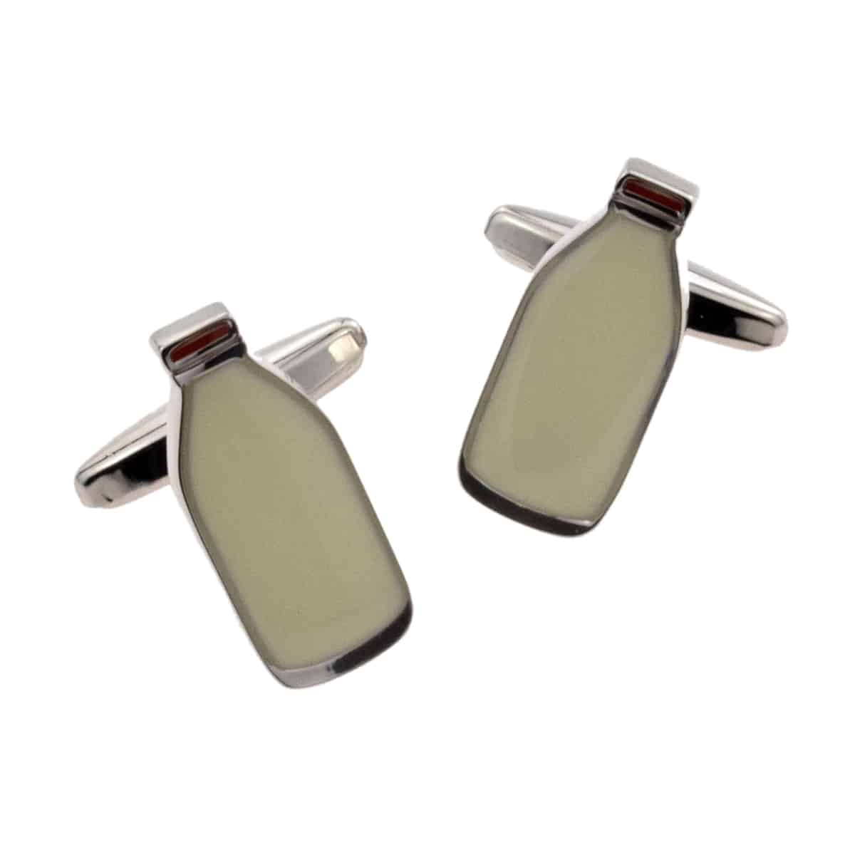 Bottles of Milk Cufflinks | Ashton and Finch