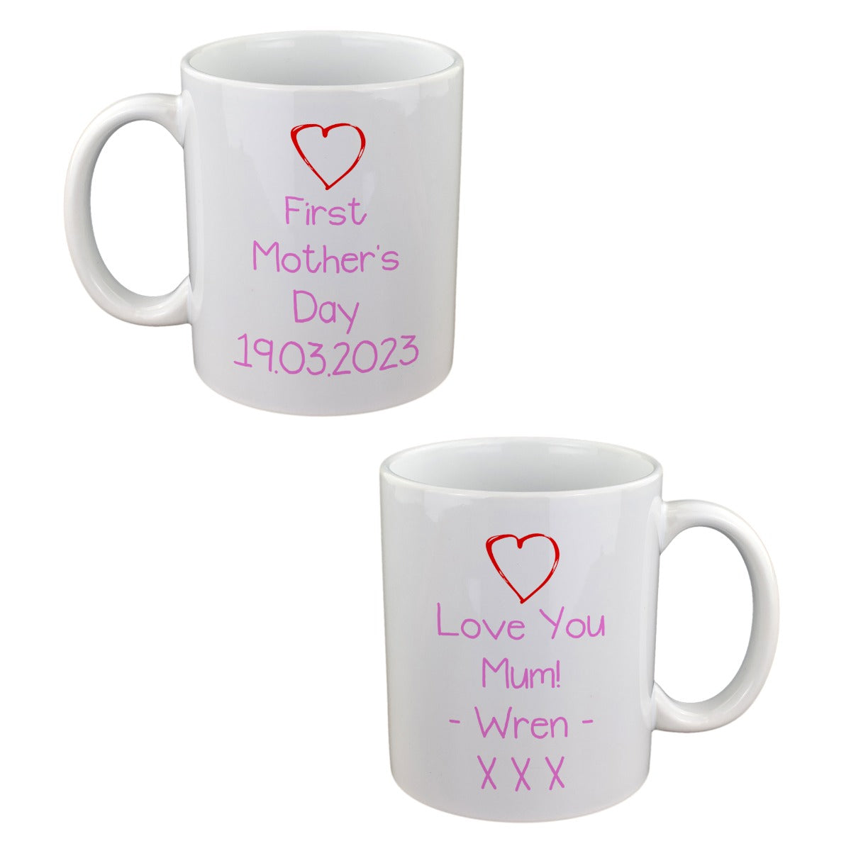 Personalised First Mothers Day Mug – Custom Cup | Ashton and Finch