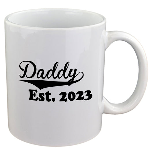 Personalised Daddy Mug – Custom Est Year Cup | Ashton and Finch
