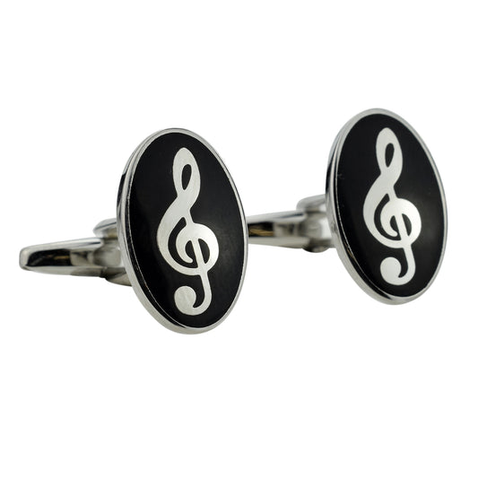 Music Treble Clef Cufflinks | Ashton and Finch