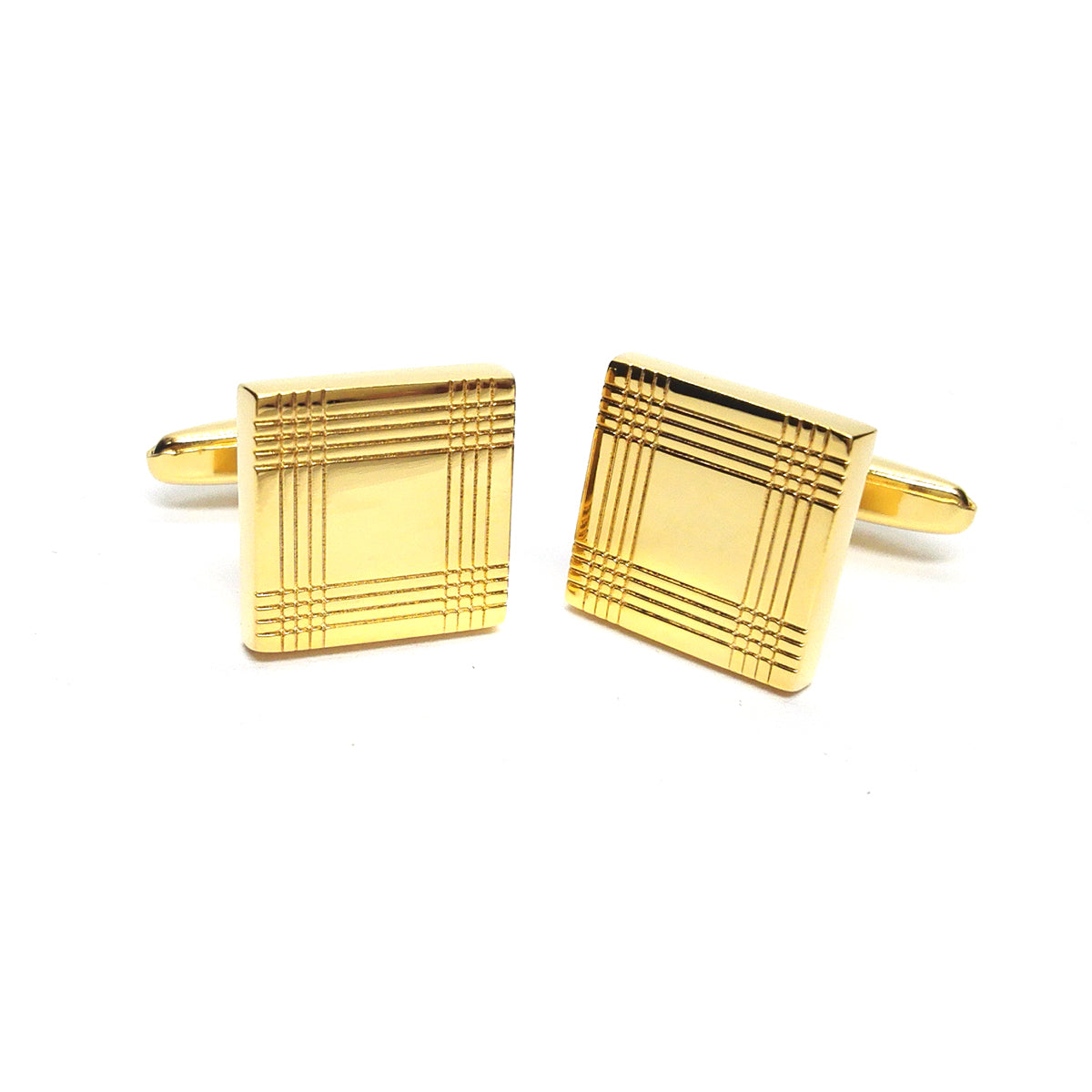 Gold Plated Classic Cufflinks | Ashton and Finch
