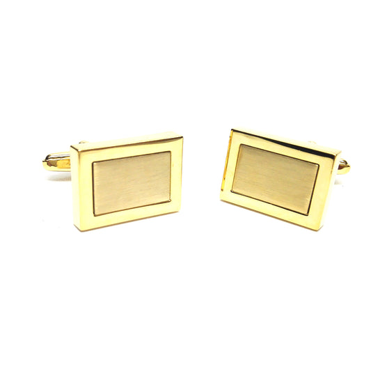 Brushed Finish Classic Cufflinks | Ashton and Finch