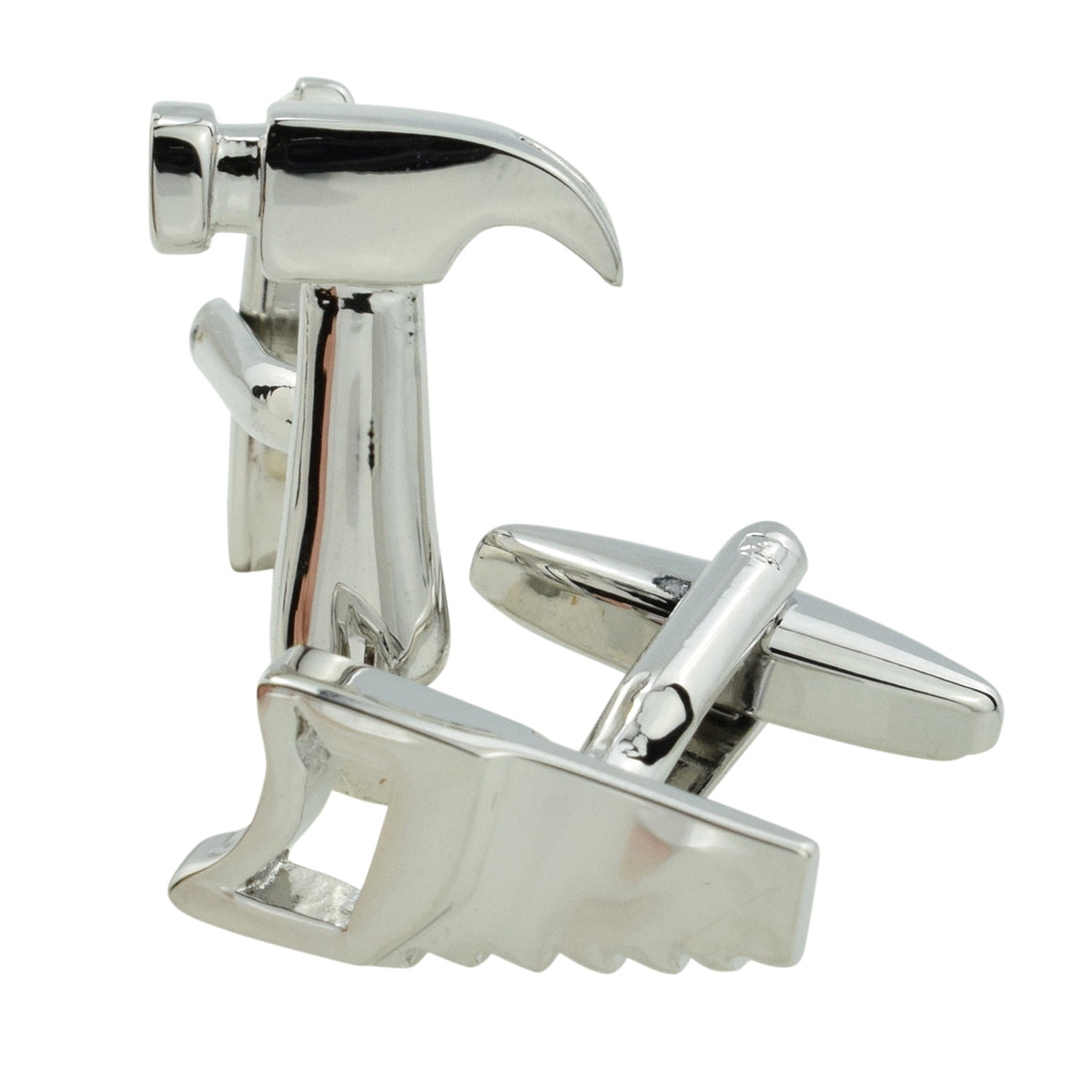 Hammer and Saw Tools Handyman Carpenters Cufflinks | Ashton and Finch