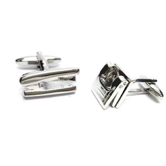 Office Stapler & Hole Punch mixed pair of cufflinks | Ashton and Finch