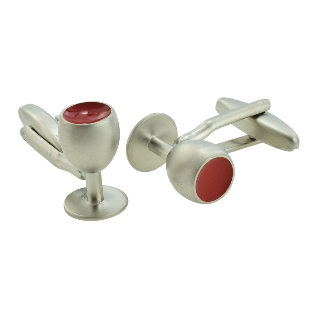 Red Wine Glass Goblet Vino Drinkers Cufflinks | Ashton and Finch