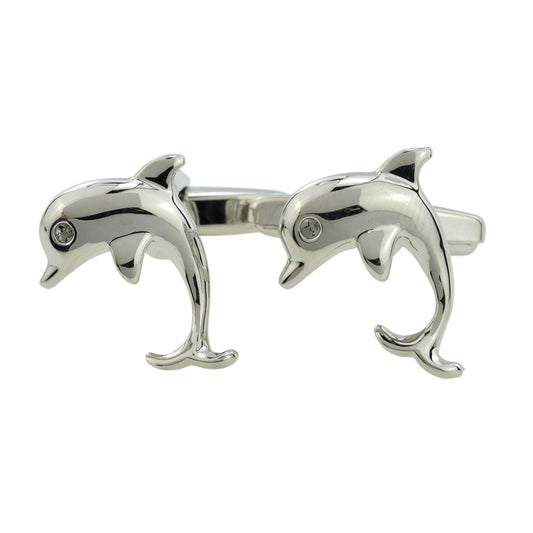 Dolphin Nautical Cufflinks | Ashton and Finch