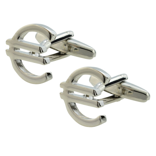Euro Currency Money Cufflinks | Ashton and Finch