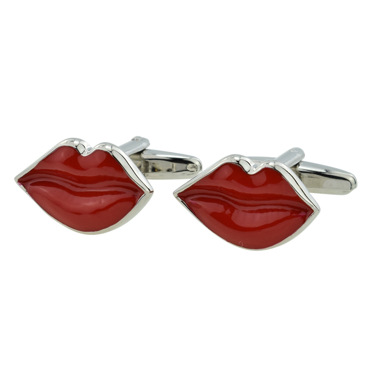 Hot Red Lips Valentines Cufflinks | Ashton and Finch