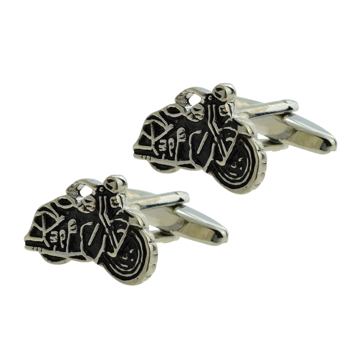 Classic Motorbike Motorcycle Biker Cufflinks | Ashton and Finch