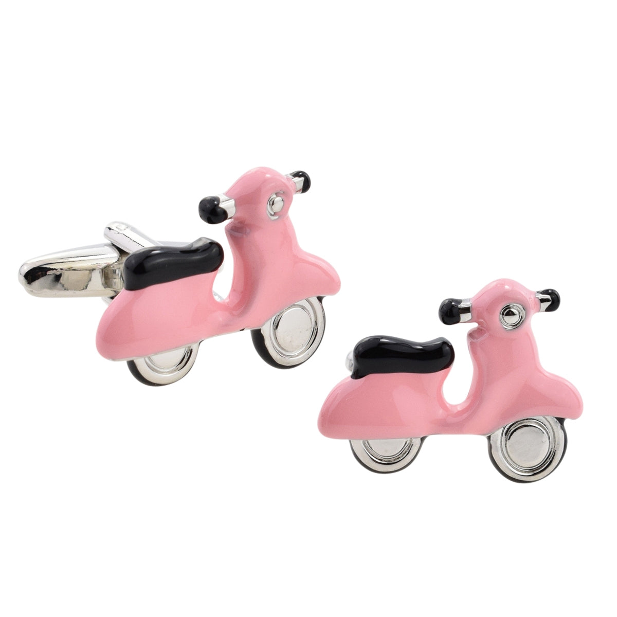 Pink Scooter MOD Cufflinks | Ashton and Finch