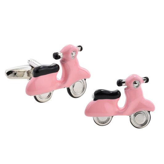 Pink Scooter MOD Cufflinks | Ashton and Finch