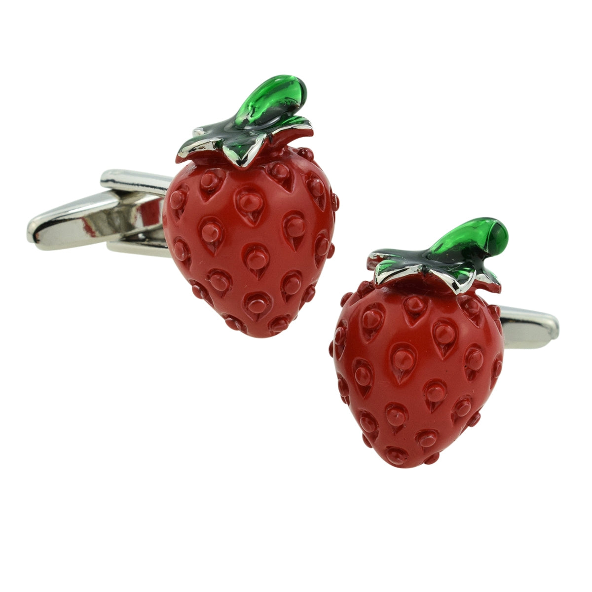 Strawberry Fruit Food Cufflinks | Ashton and Finch