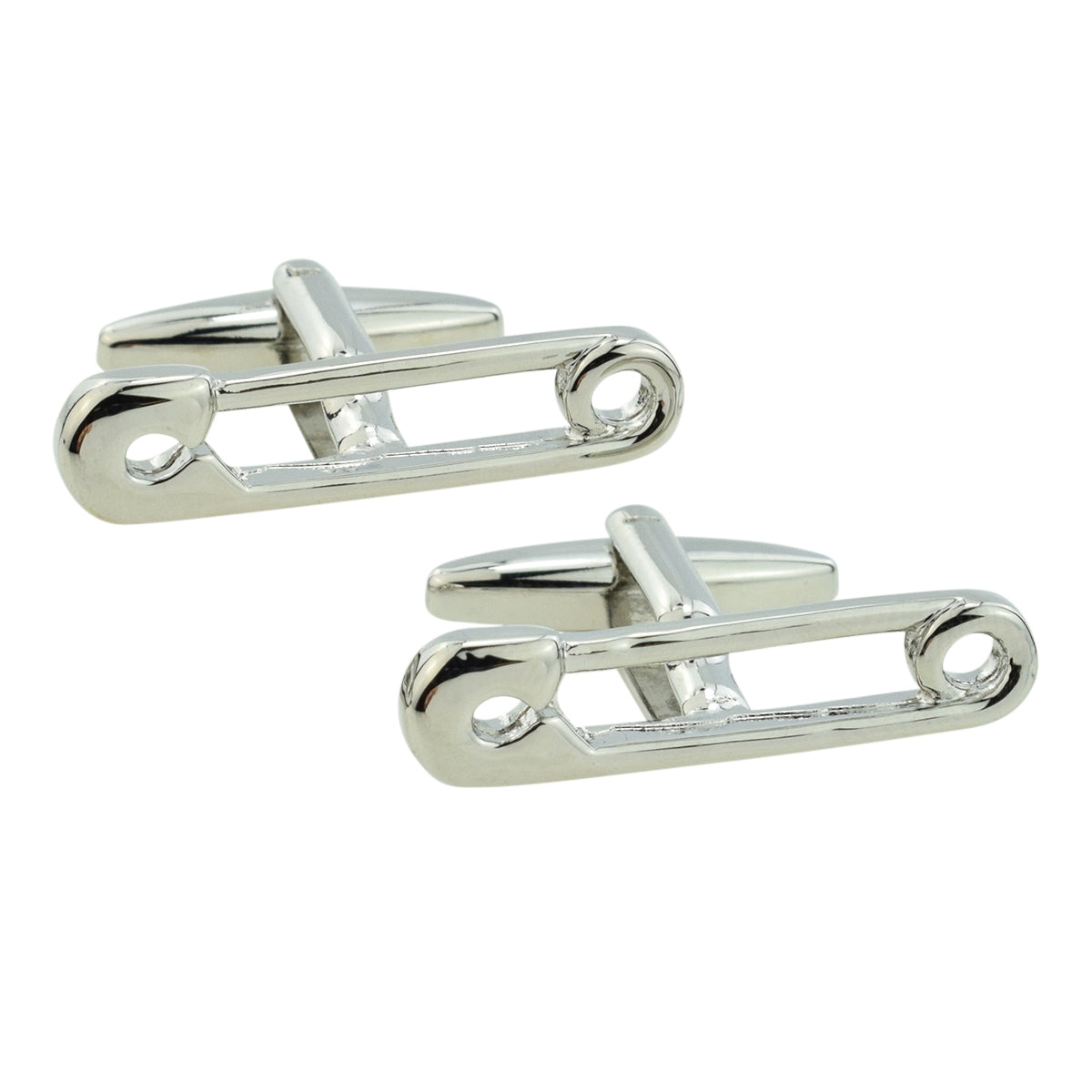 Safety Pin Christening Baby New Dad Cufflinks | Ashton and Finch