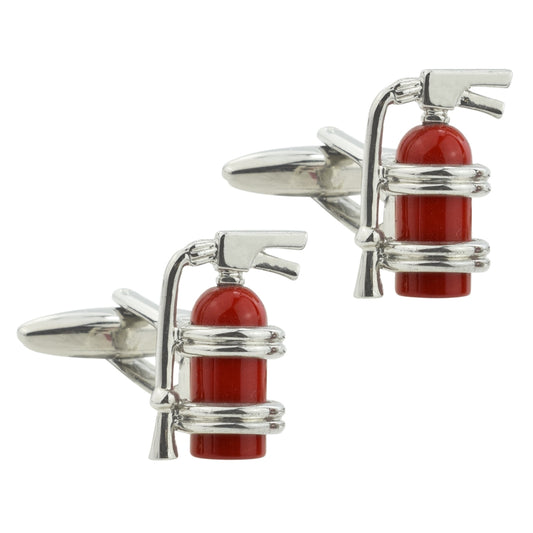 Fire Extinguisher Cufflinks | Ashton and Finch