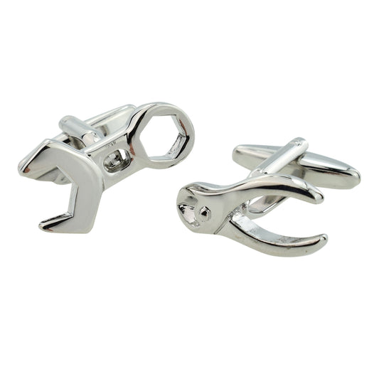 Pliers and Wrench Tool Handymans Cufflinks | Ashton and Finch
