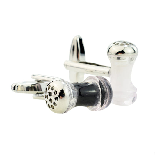 Salt and Pepper Food Cufflinks | Ashton and Finch