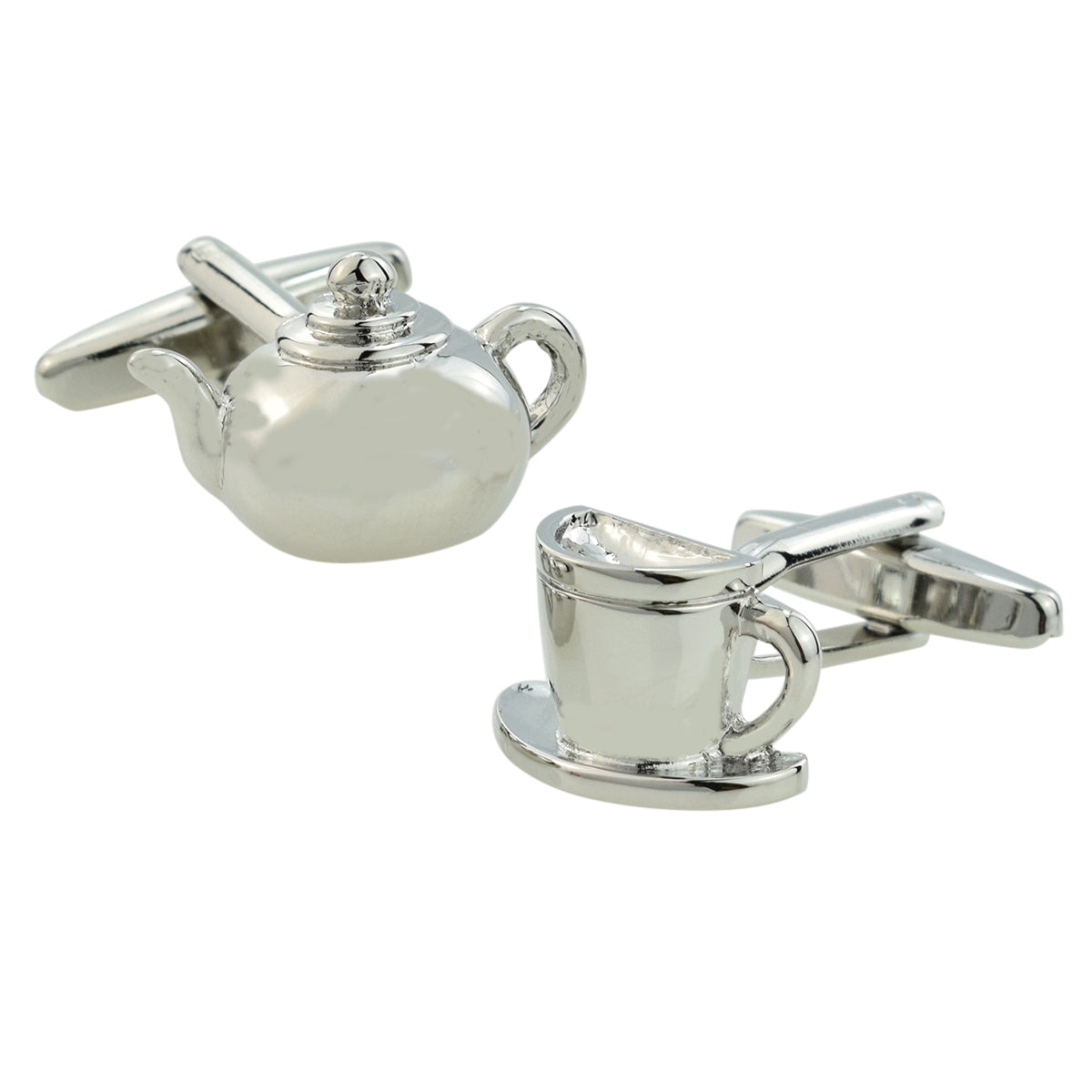 Teacup and Teapot Drink Cufflinks | Ashton and Finch