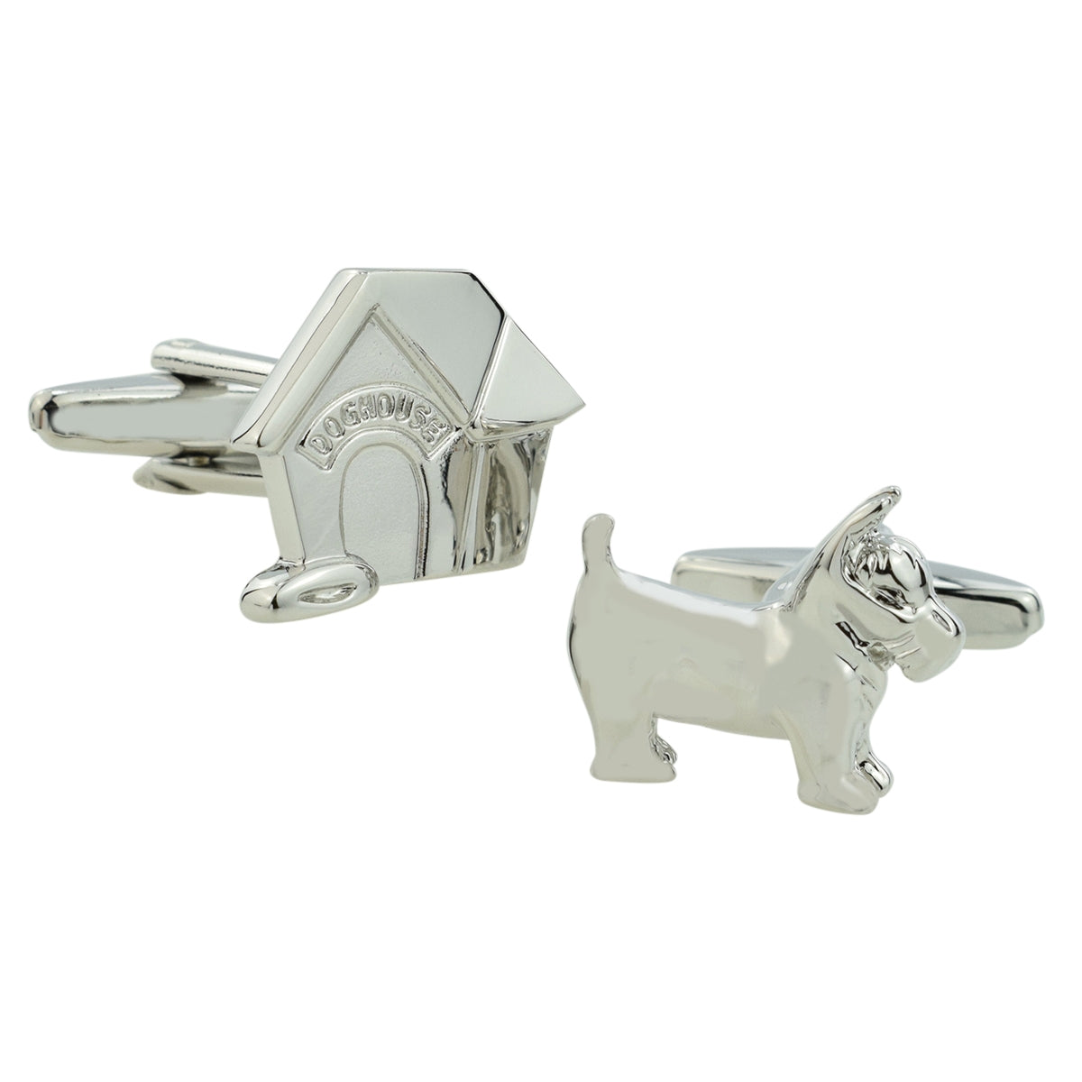 Value Saver Dog and Kennel Pet Cufflinks | Ashton and Finch